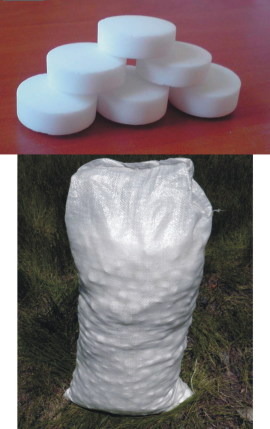 Соль таблетированная мешки по 25 кг