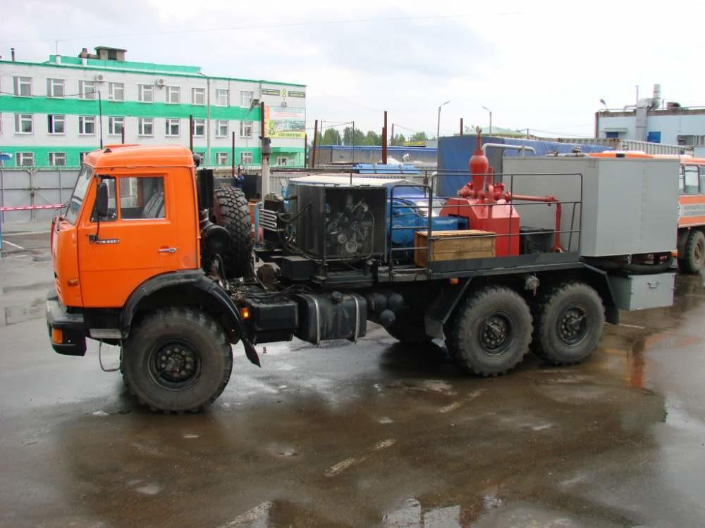 Агрегат цементировочный ЦА - 320  на шасси КАМАЗ-43118 (6х6)