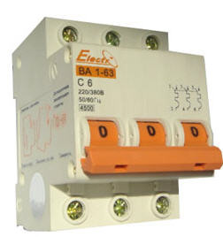 Выключатели автоматические Electro ВА 1-63 1р 6-32А - коммутирующее устройство однополюсного исполнения, в конструкцию которого включены системы защиты от токов короткого замыкания и перегрузок с взаимосвязанными характеристикам.