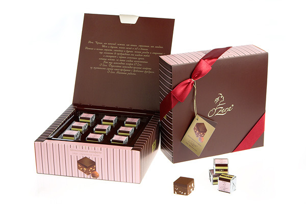 Конфеты шоколадные в коробках Вкус страстной ночи