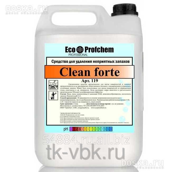 Средство для мытья и устранения запахов Clean Forte 5л