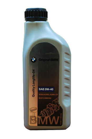 Полностью синтетическое моторное масло BMW Quality Longlife-04 0W-40