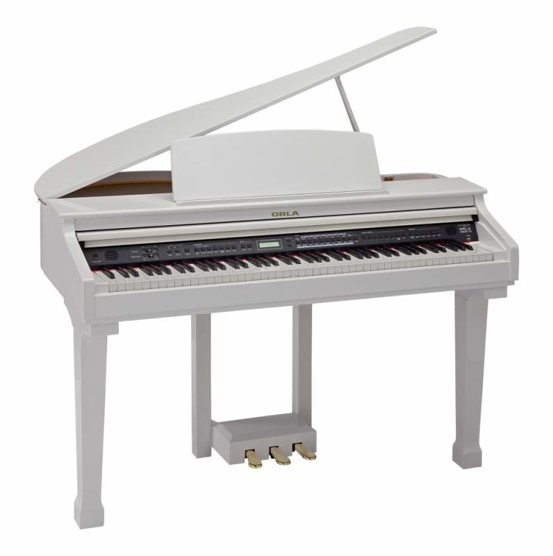 Белый цифровой рояль Orla Grand 110