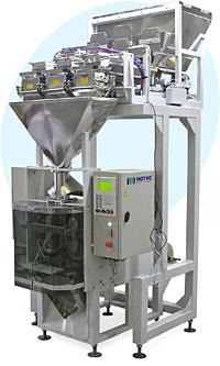 Автомат весовой упаковочный для фасовки крупнокусковых продуктов с повышенной точностью МДУ-НОТИС-01М-420/440*-2К-3-К