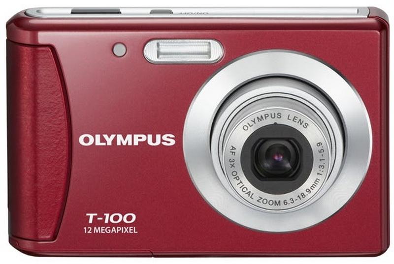 Фотоаппарат цифровой Olympus T100 Red