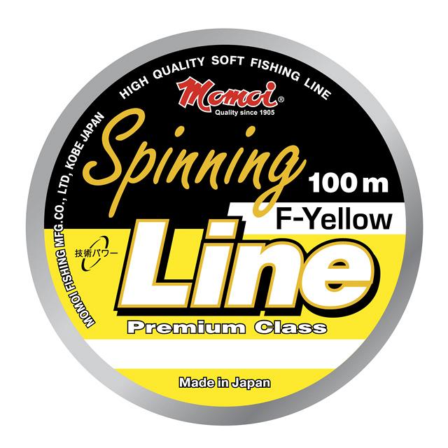 Леска Spinning Line F-Yellow 0,14 мм, 2,5 кг, 150 м (уп.5 шт)