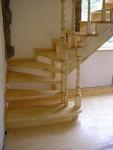 Лестницы из массива сосны