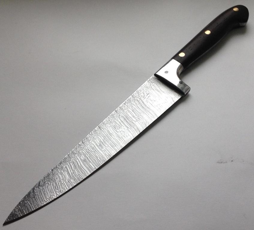 Нож  Кухонный  Дамасская сталь