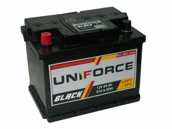 Аккумуляторы Uniforce Black