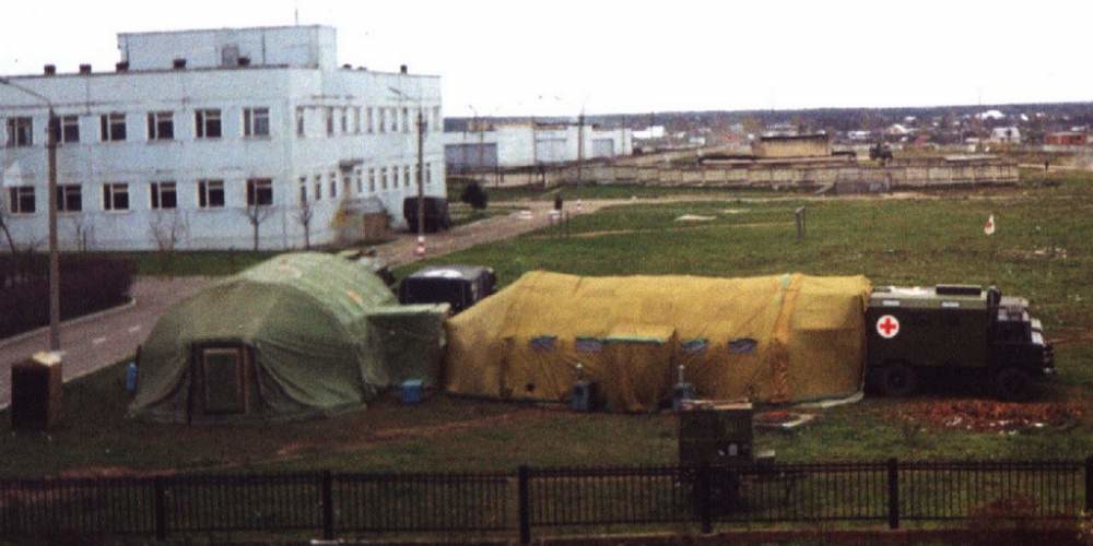 Подвижный комплекс медицинского пункта полка ПК МПП