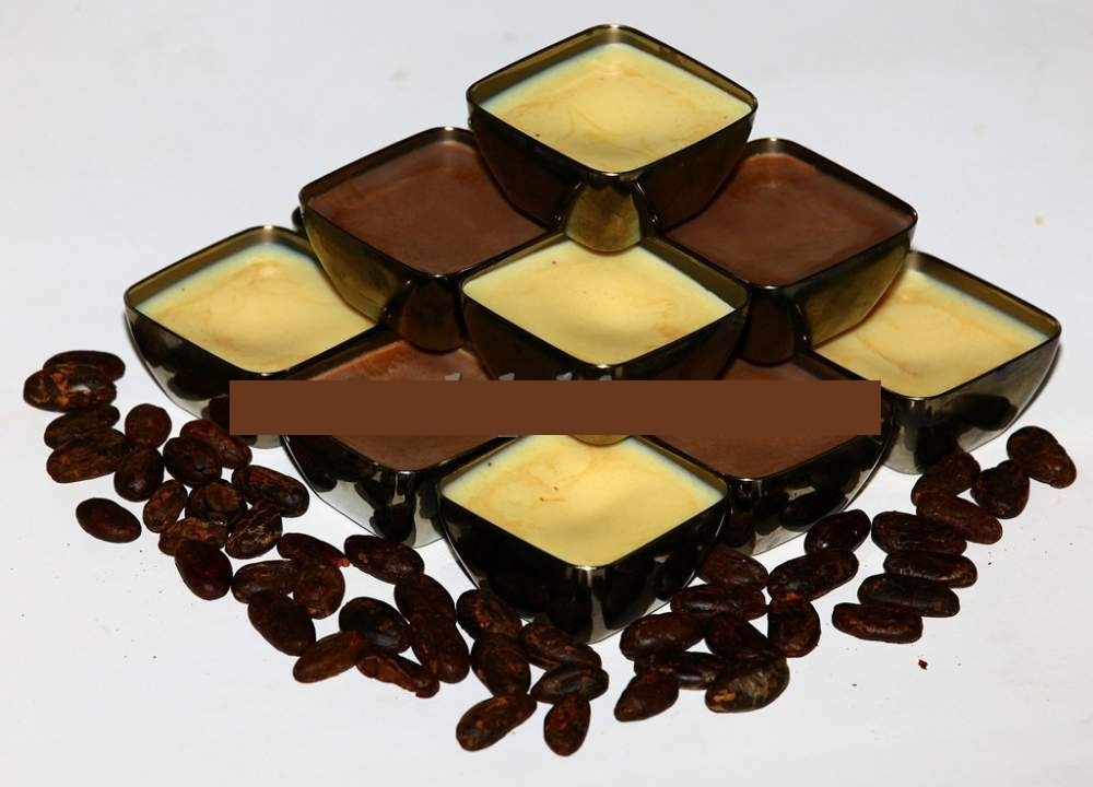 Нерафинированное какао масло с приятным запахом шоколада