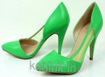Туфли-лодочки зеленого цвета rb335