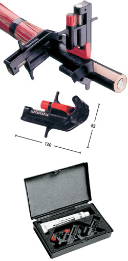 Инструмент для снятия полупроводящего слоя с кабеля 6-10 кВ