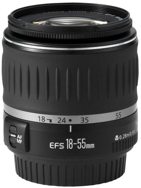 Объектив Canon EF-S 18-55 F/3.5-5.6 IS OEM