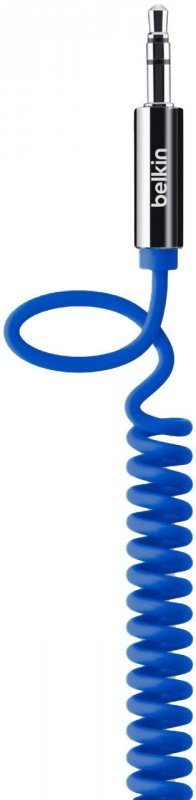 Кабель аудио Belkin MIXIT (jack 3.5-jack 3.5) 1.8м синий 000023