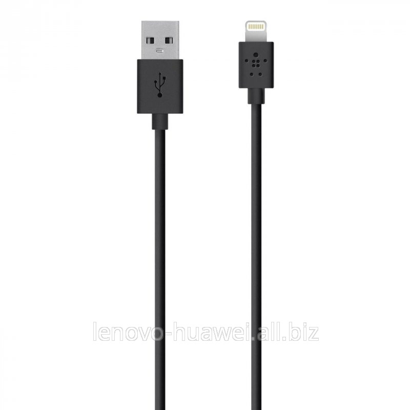 Кабель Belkin Lightning 3 m для iPhone 5, iPad, iPod Черный