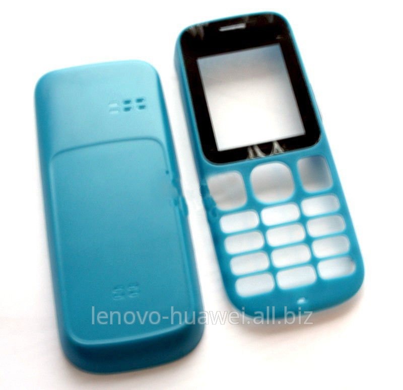 Корпус Nokia 101 Asha blue high copy передняя+задняя панель