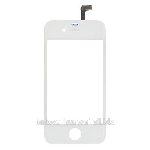 Apple iPhone  4 сенсорное стекло белое