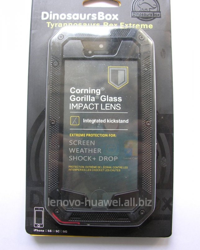 Чехол Dinosaur Box Tyrannosaurs.Rex Series (Black) для iPhone 5 s