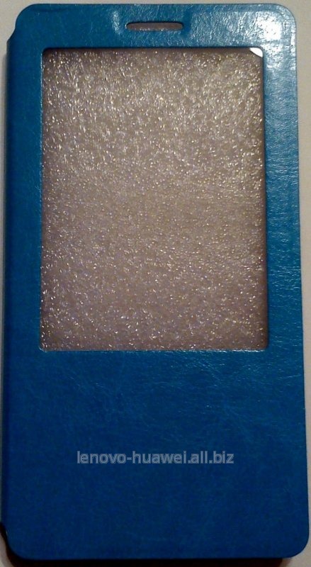 Чехол книжка для Huawei Mate7 Голубой