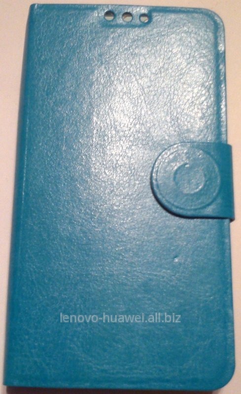 Чехол книжка для Huawei Y330 Голубой