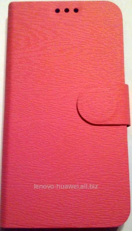 Чехол книжка для Huawei Y500 Розовый