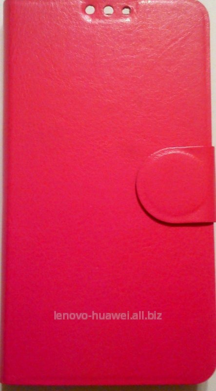Чехол-книжка для Huawei Y8833 Малиновый