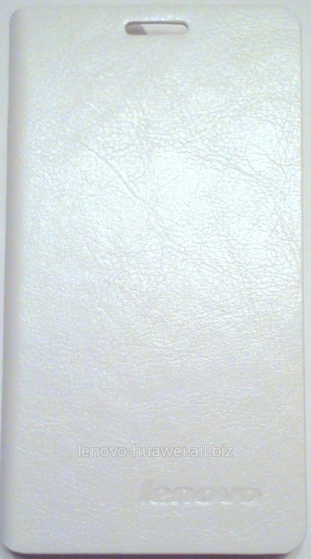 Чехол-книжка  для Lenovo A536 Белый оригинальный