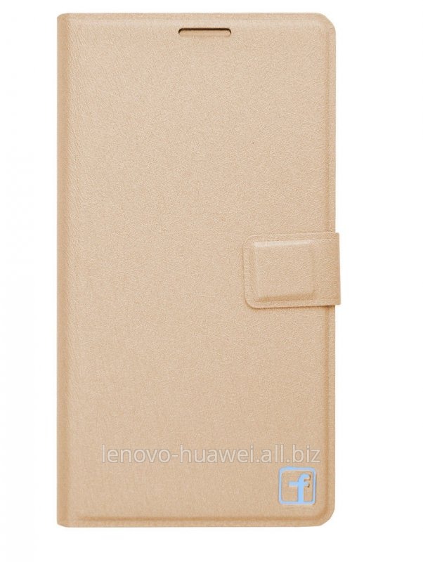 Чехол книжка Flower для Huawei MATE Персиковый