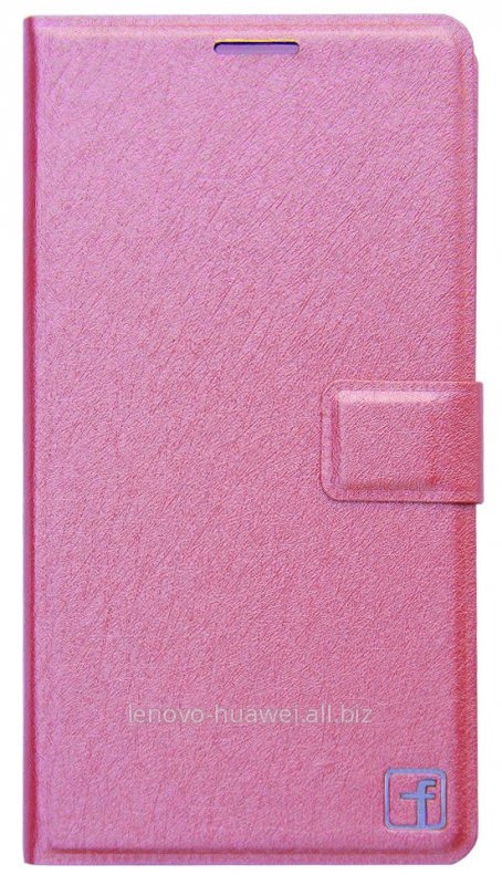 Чехол книжка Flower для Huawei Y500 Розовый