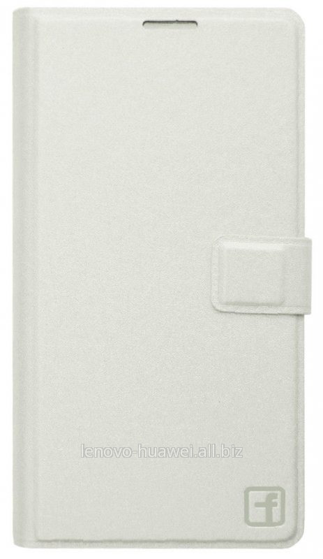 Чехол книжка Flower для Huawei G730 Белый