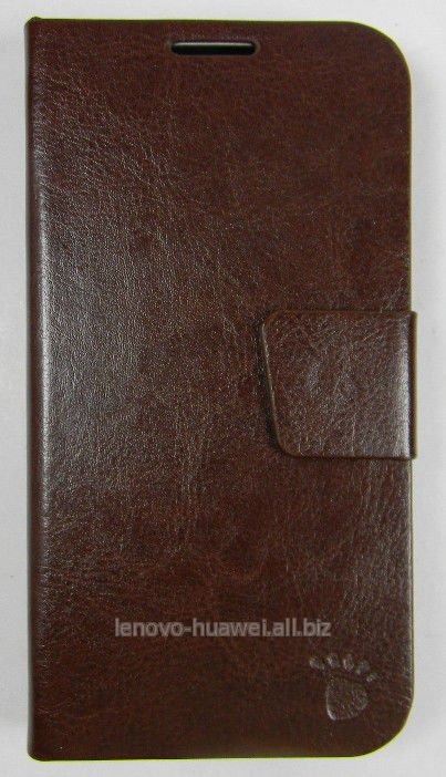 Чехол-книжка Foot для Huawei G610 Brown