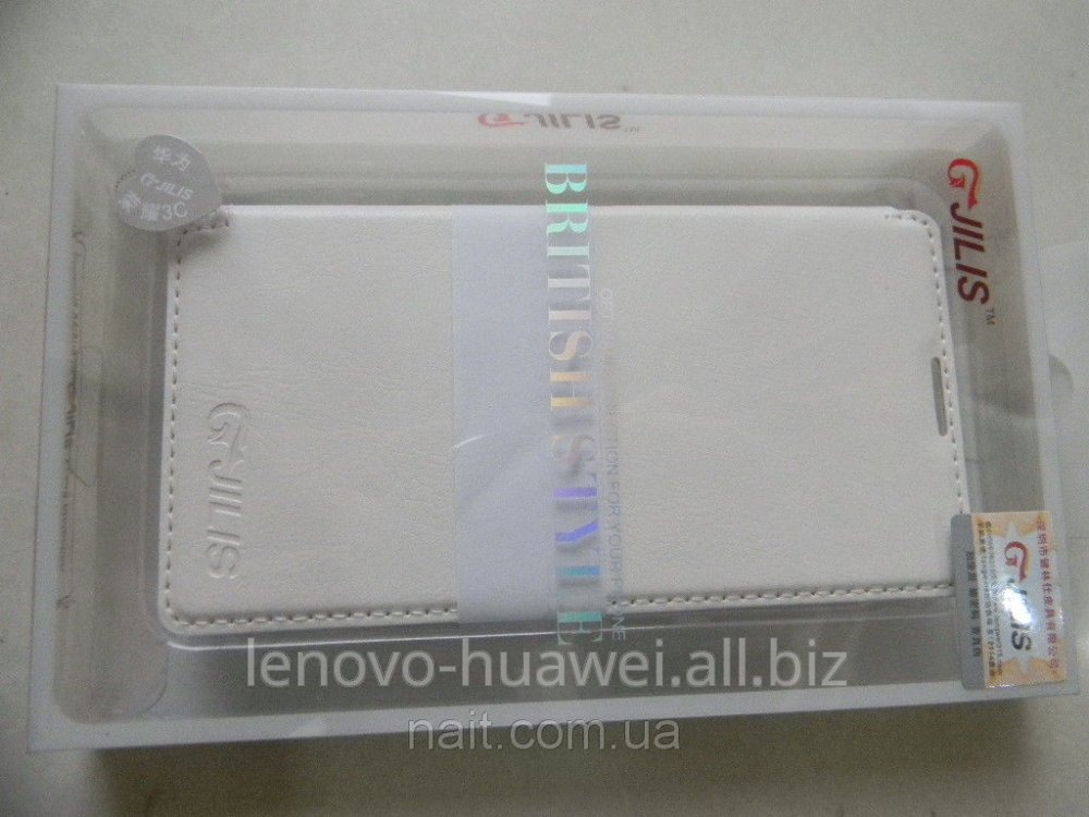 Чехол-книжка Jilis для Huawei 3С