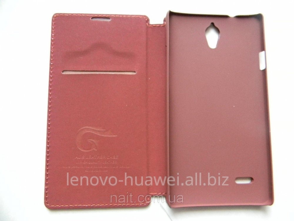 Чехол-книжка Jilis для Huawei G 700 Коричневый