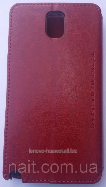 Чехол-книжка Jilis для Samsung Note 3 Коричневый