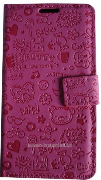 Чехол-книжка NAIT для Meizu MX3 Розовый