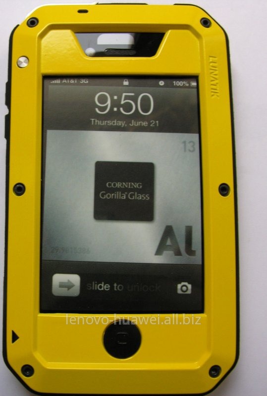 Чехол LUNATIK Taktik Extreme (Желтый) для iPhone 4