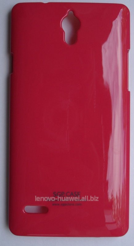 Чехол-накладка SGP для Huawei G700 Красный