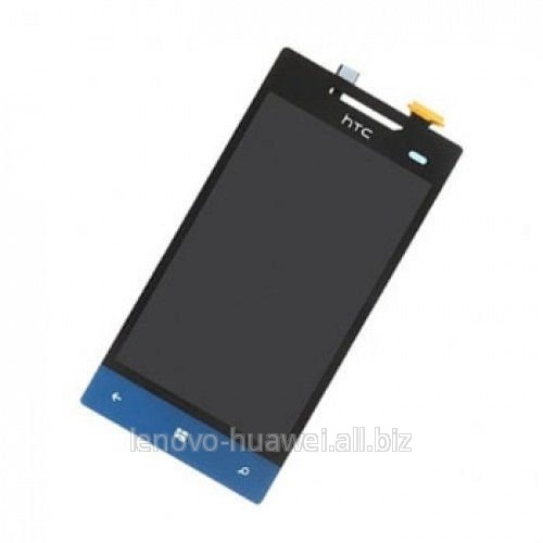 Дисплей HTC 8S с чёрно-синим тачскрином