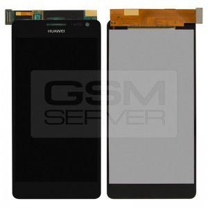 Дисплей Huawei MT1-U06 в комплекте с черным тачскрином