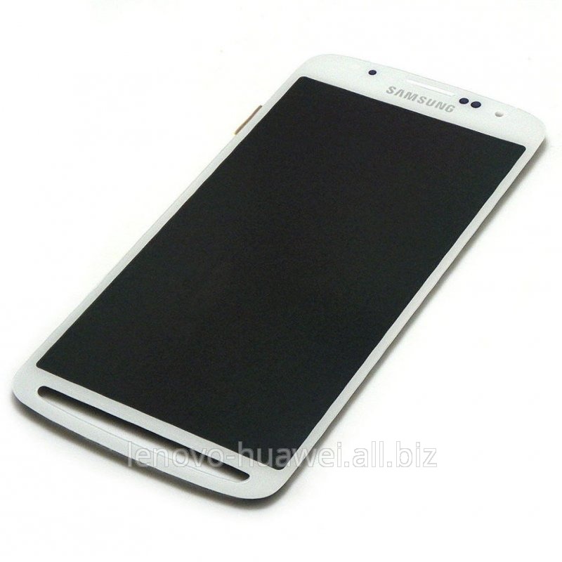 Дисплей Samsung i537 Galaxy S4 Active с белым тачскрином