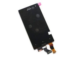 Дисплей Sony LT26w Xperia acro S c чёрным тачскрином