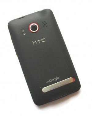 Корпус HTC EVO 4G, black orig передняя+задняя панель