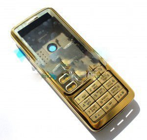 Корпус Nokia 6300 gold high copy полный комплект+кнопки