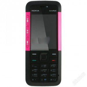 Корпус Nokia 5310 black,red high copy полный комплект+кнопки