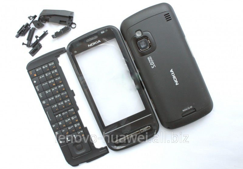 Корпус Nokia C6-00 black high copy полный комплект+кнопки