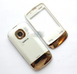 Корпус Nokia C2-03 white high copy полный комплект