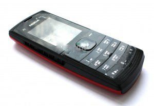 Корпус Nokia X1-00 red high copy полный комплект+кнопки