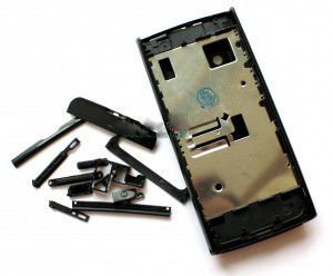 Корпус Nokia X6 black high copy полный комплект