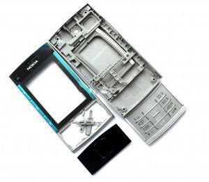 Корпус Nokia X3-00 blue high copy полный комплект+кнопки